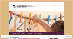 Desktop Screenshot of montessoriscuolapubblica.com