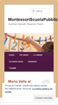 Mobile Screenshot of montessoriscuolapubblica.com
